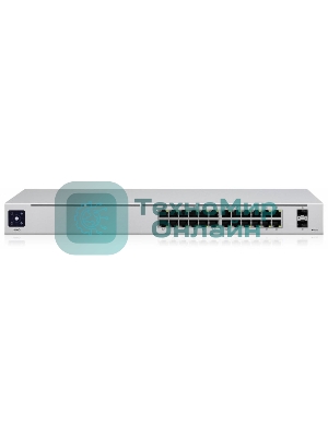 Коммутатор 24PORT 1000M 2SFP POE USW-PRO-24-POE Ubiquiti