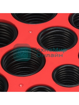 Набор резиновых уплотнительных прокладок Сибртех, D 7 - 53 мм, 404 предметов