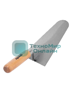 Кельма бетонщика стальная Sparta 160 мм, деревянная ручка