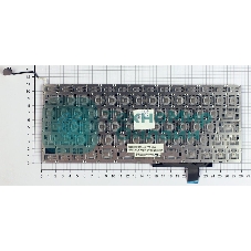 Клавиатура для ноутбука Macbook A1297 черная, плоский Enter