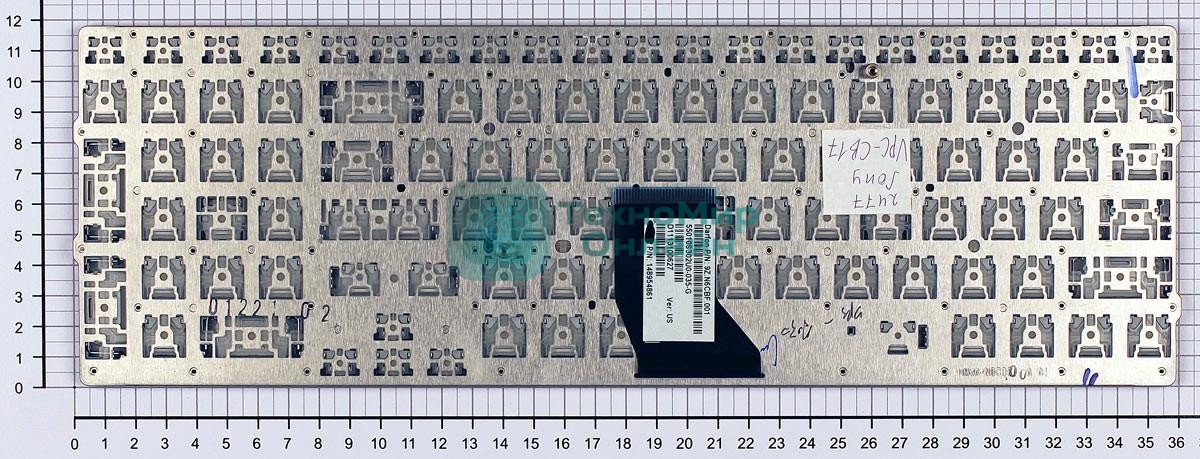 Клавиатура для ноутбука Sony Vaio VPC-CB VPC-CB17 черная