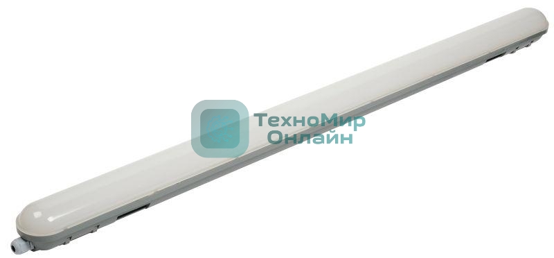 Светильник IEK LDSP0-1307-36-6500-K01 ДСП 1307 36Вт 6500К IP65 1200мм серый пластик размер 1200х76х66 мм, аналог ЛСП-2х36Вт