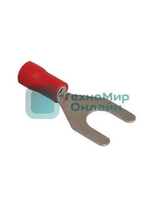 Наконечник НВИ 1.25-5 вилка 0.5-1.5 мм (уп. 100 шт) IEK UNL10-D15-4-5