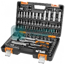 Набор инструментов 1/2дюйм; 1/4дюйм CrV пластик. кейс (94 предм.) Вихрь 73/6/7/5