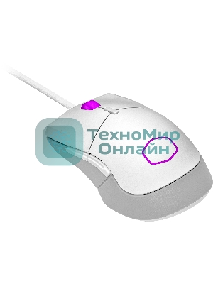 Мышь проводная Cooler Master MM-310-WWOL1 белый, 12000 dpi, USB Type-A, кнопки - 6