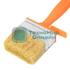 Кисть-ракля Sparta 30х70 мм, натуральная щетина, пластмассовый корпус, пластмассовая рукоятка