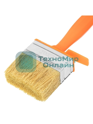 Кисть-ракля Sparta 30х70 мм, натуральная щетина, пластмассовый корпус, пластмассовая рукоятка