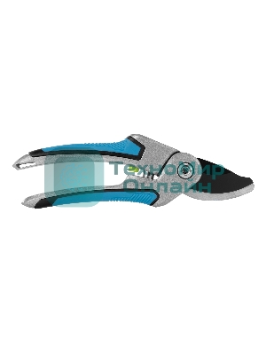 Секатор прямого реза Palisad LUXE 215 мм, регулировка захвата, трехкомпонентные рукоятки