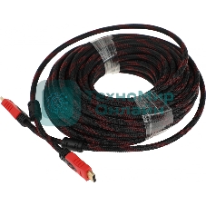 Кабель соединительный аудио-видео Premier 5-813R HDMI (m)/HDMI (m) 20м. феррит.кольца черный/красный (5-813R 20.0)