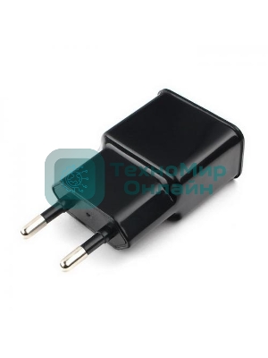 Сетевое зарядное устройство Cablexpert MP3A-PC-12 100/220V - 5V USB 2 порта, 2.1A, черный