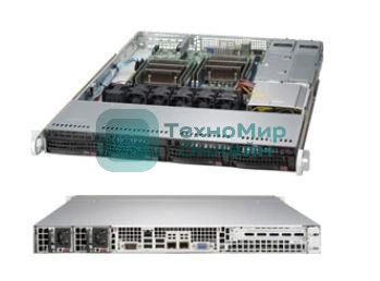 Корпус Supermicro CSE-815TQC-R706CB 1U 750W