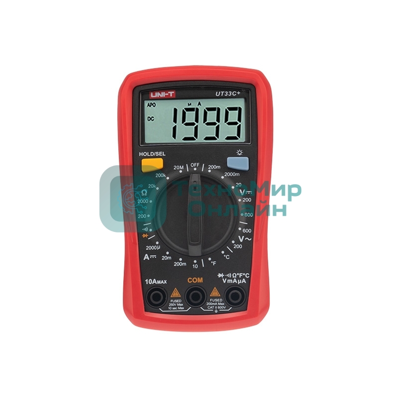 Портативный мультиметр UNI-T UT33C+