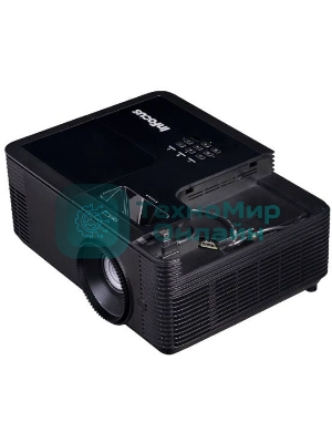 Проектор INFOCUS IN136 DLP, 4000 ANSI Lm, WXGA (1280x800), 28500:1, 1.54-1.72:1, 3.5мм in, Composite video, VGAin, HDMI 1.4aх3 (поддержка 3D), USB-A (для SimpleShare и др.), лампа 15000ч.(ECO mode), 3.5мм out, Monitor out (VGA), RS232, 21дБ, 4,5 кг