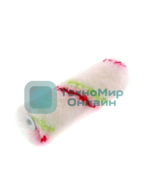 Мини-валик сменный Сибртех Эмали,60мм,ворс 12мм,D 16мм,D ручки 6мм,полиамид,полиакрил