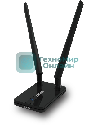 Адаптер ASUS USB-AC58, WI-FI 802.11ac, 400 + 867 Mbps USB 3.0 Adapter +2 внешняя антенна
