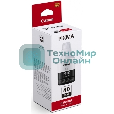 Контейнер с чернилами Canon GI-40 BK для GM2040/G5040/G6040. Черный. 6000 страниц.