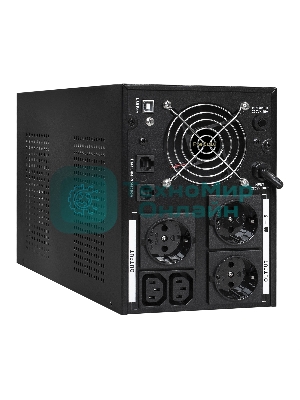 Источник бесперебойного питания ExeGate EX292614RUS SpecialPro UNB-3000.LED.AVR.3SH.2C13.RJ.USB 3000VA/1800W,LED, AVR,3*Schuko+2*C13,RJ45/11,USB, металлический корпус, черный