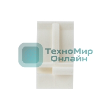 Крепеж-клипса для монтажного пистолета Rexant Ø 16 мм, белая (100 шт/уп)