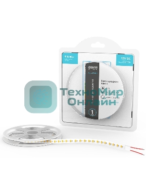 Лента светодиодная Basic Gauss 12V 9,6W/m 624lm/m 4000K IP20 LED 3m 1/100