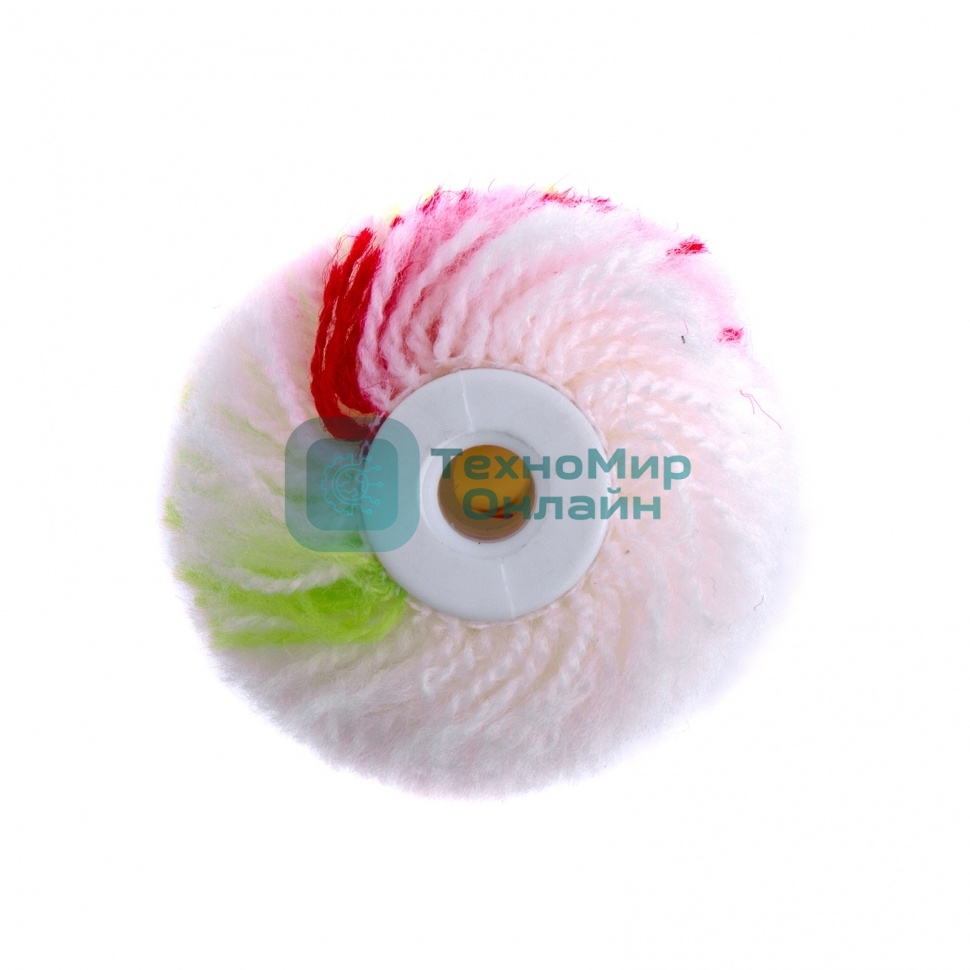 Мини-валик сменный Сибртех Эмали,60мм,ворс 12мм,D 16мм,D ручки 6мм,полиамид,полиакрил