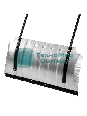 Движок для уборки снега Сибртех оцинкованный, 735x385x1120 мм, стальная рукоятка