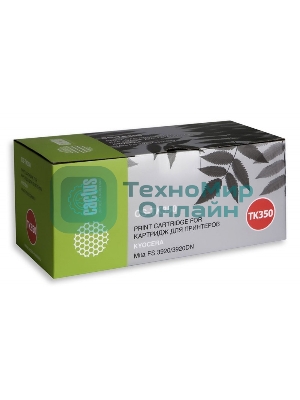 Картридж лазерный Cactus CS-TK350 черный (15000 стр.) для Kyocera Mita FS 3920/3920DN