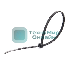 Стяжки NYT-250x3.6В пластиковые 250 мм х 3.6 мм, черные (100 шт.)