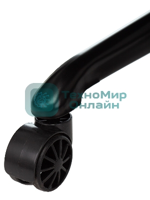 Кресло игровое Knight TITAN черный ромбик эко.кожа с подголов. крестовина металл