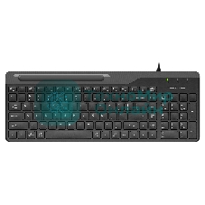 Клавиатура проводная A4Tech Fstyler FK25, USB, черный/серый