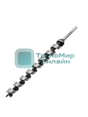 Сверло по дереву Matrix шнековое, 35x460 мм, 6-гранный хвостовик