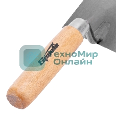 Кельма бетонщика стальная Sparta 160 мм, деревянная ручка