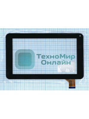 Сенсорное стекло (тачскрин) для Digma iDj7n (30 pin), черное