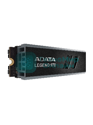Накопитель SSD ADATA LEGEND 970, 2Tb, PCIe 5.0 x4, M.2 2280, NVMe, R/W 10000/10000, с радиатором