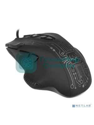 Мышь проводная SVEN RX-G715 черный, 3200 dpi, USB, кнопки - 8