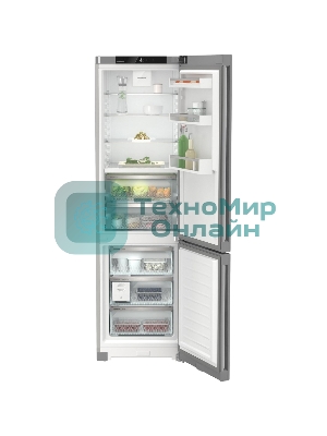 Холодильник Liebherr CBNsfc 572i-22 001 серебристый двухкамерный 172/94л морозилка снизу, No Frost