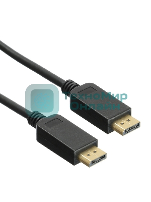 Кабель аудио-видео Buro ver 1.4 DisplayPort (m)/DisplayPort (m) 5м. черный