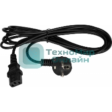 Кабель питания TLK евровилка с заземлением 10A 1.8м (TLK-PCC10-018)