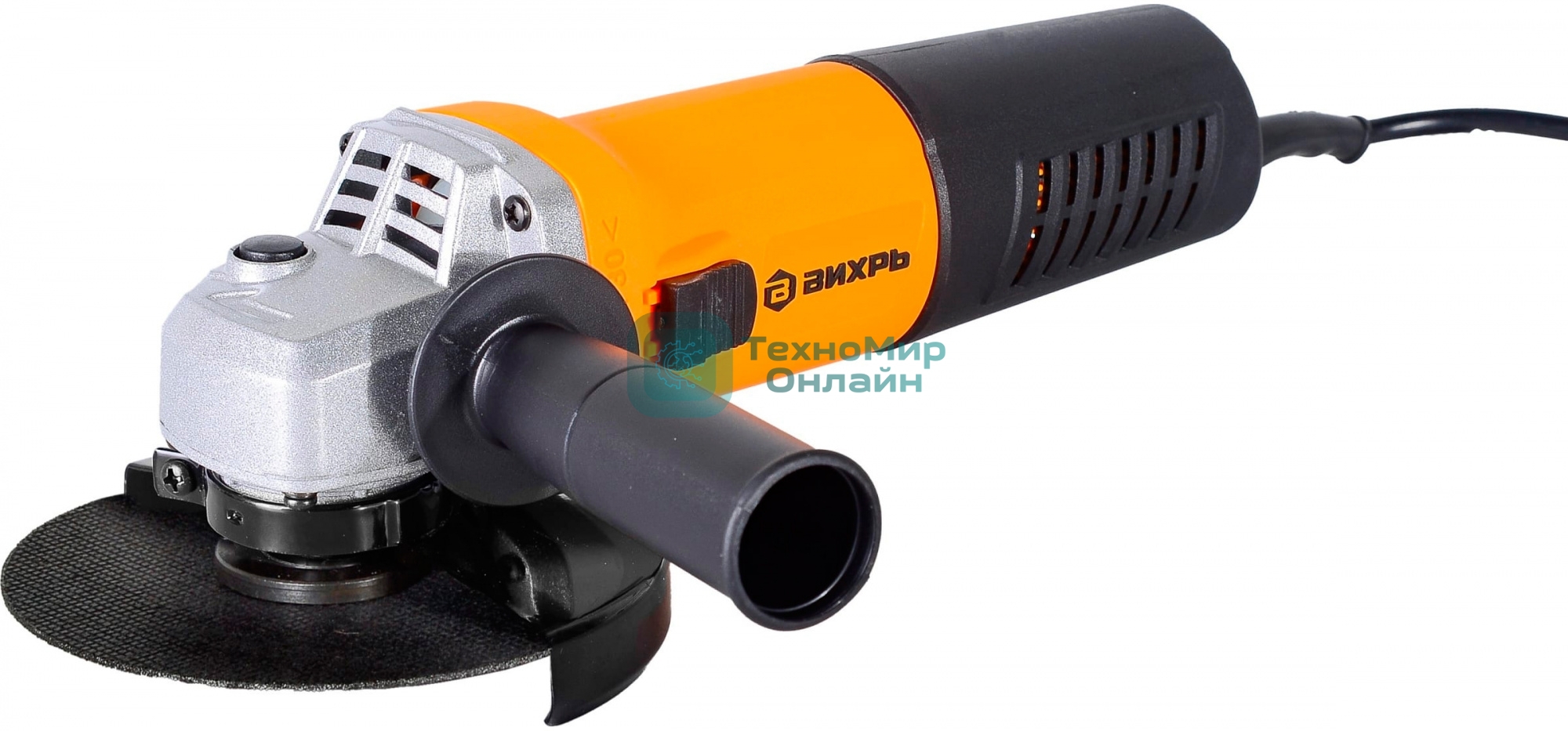 Угловая шлифовальная машина Вихрь УШМ-125/800 800Вт 11000об/мин рез.шпин.:M14 d=125мм