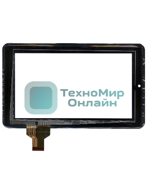 Сенсорное стекло (тачскрин) HLD-GG706S, черное