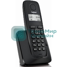Радиотелефон Dect Gigaset A116 черный АОН