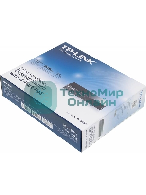 Коммутатор TP-Link SMB TL-SF1008P Коммутатор 8-port 10/100M Desktop PoE Switch
