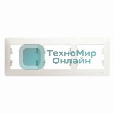 Рамка 3-м Glossa горизонт. перламутр SchE GSL000603