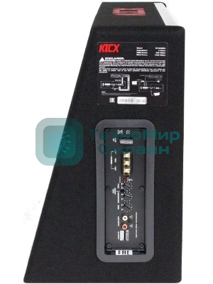 Сабвуфер автомобильный Kicx GT403BPA 450Вт активный (30 см/12