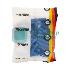 Дюбель распорный Kranz 10х50, синий, пакет (50 шт./уп.)