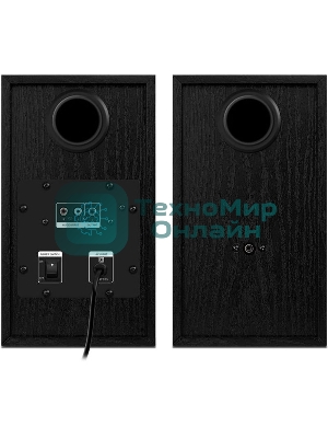 Акустическая система SVEN SPS-614 2.0 (2x20W, Bluetooth, дерево, black)