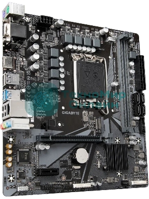 Материнская плата Gigabyte H610M H DDR4 Soc-1700 Intel H610 2xDDR4 mATX AC`97 8ch(7.1) GbLAN+VGA+HDMI