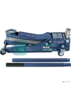 Домкрат гидравлический подкатной Stels 51136, быстрый подъем 3т low profile quick lift 75-515 мм про