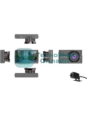 Видеорегистратор Digma FreeDrive 300DW, 2560x1440, 3