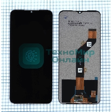 Дисплей для Infinix Hot 12 Pro в сборе с тачскрином черный