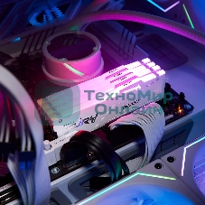 Оперативная память Kingston Fury Beast, DDR5, 32Gb (2x16GB), 5600MHz, CL36, DIMM, радиатор, RGB, белый